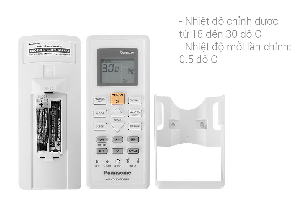 Máy lạnh Panasonic Inverter 2 HP CU/CS-PU18XKH-8M